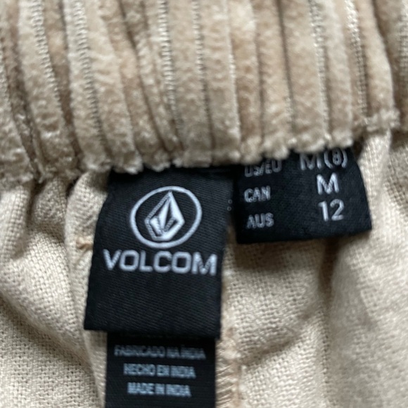 VOLCOM Stone Street Womens Corduroy Pants Size M - Picture 10 of 11